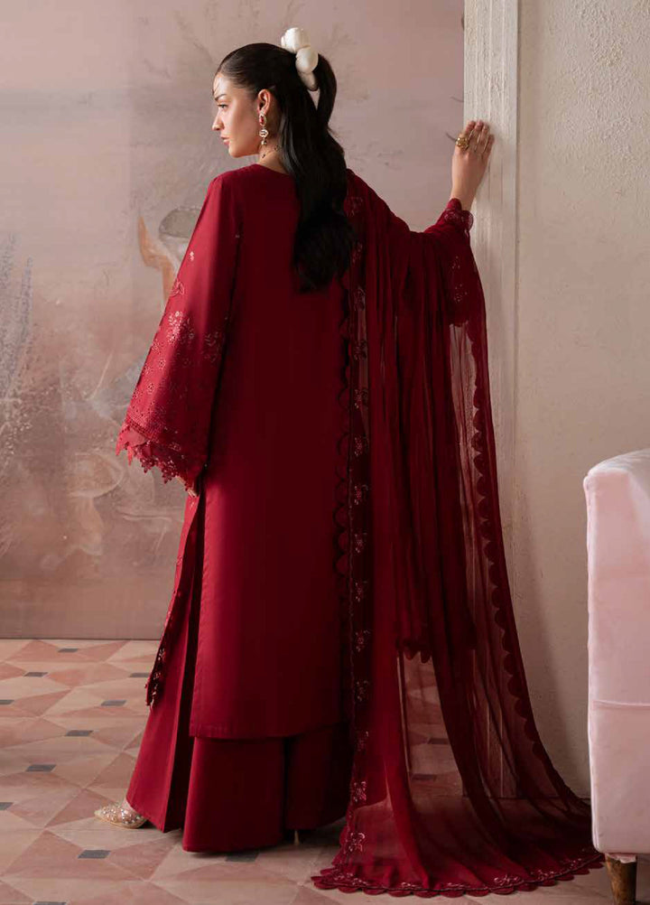 Feya by Nureh Unstitched Embroidered Lawn 3 Piece Suit NU26ULF FE-19 - Eid Collection