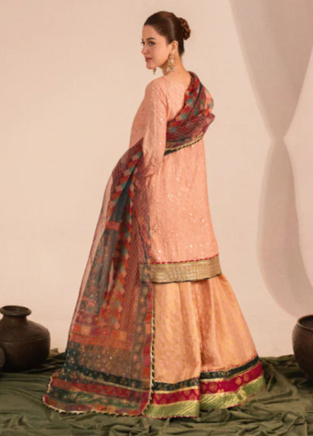 Zaaviay Blush Glow Embroidered Suits 3 Piece Pret Festive Collection