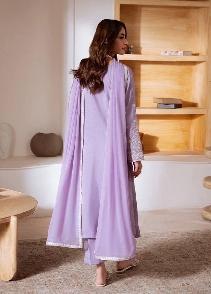 Basics by Gulaal Pret Embroidered Poly Lawn 3 Piece PL-18-S Lavendar Mist - Summer Collection