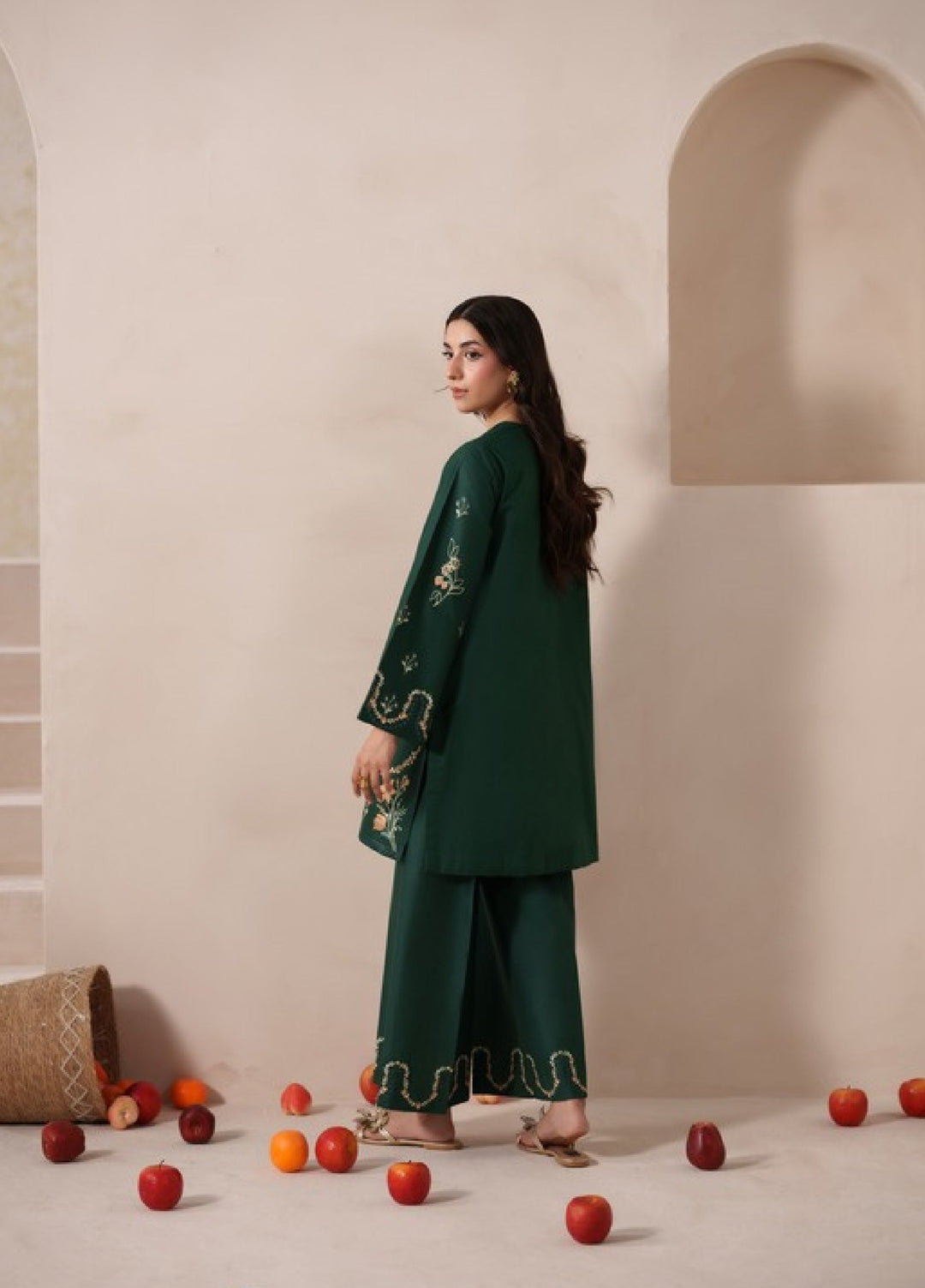 Neeshay Women RTW Embroidered Lawn 2 Piece Suit NSH26RL SB-13 - Casual Collection