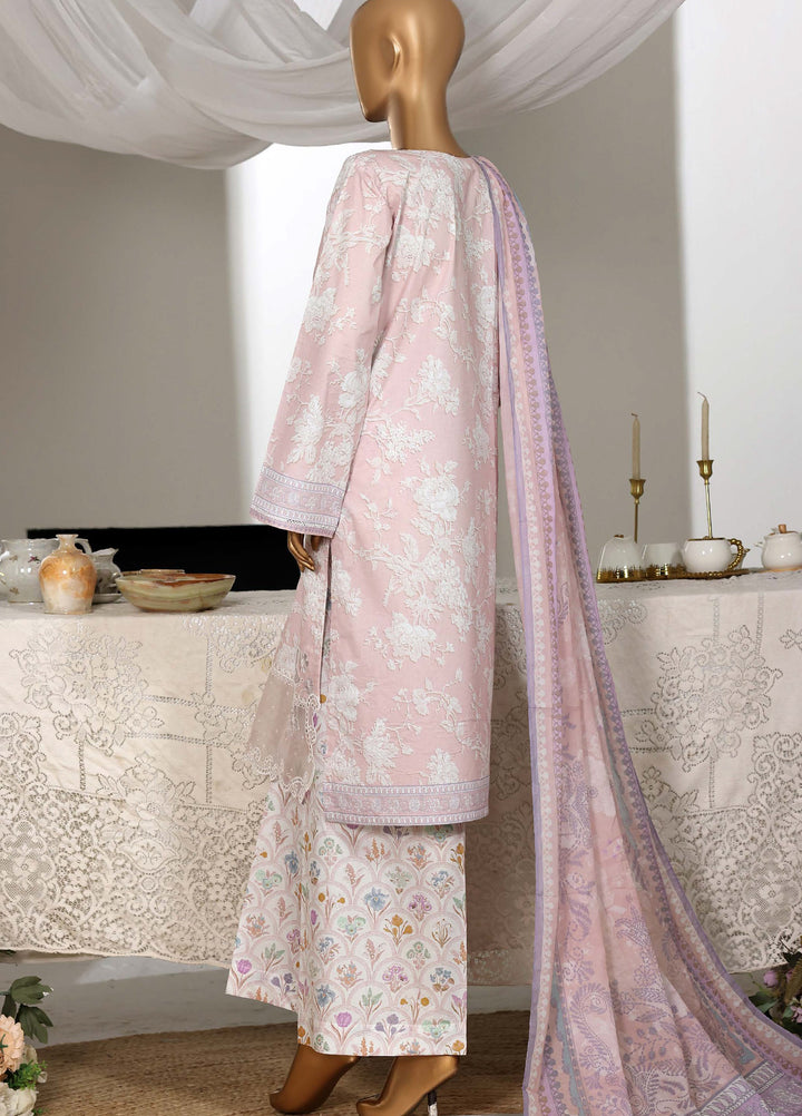 Guldozi by HZ Textiles RTW Embroidered Lawn 3 Piece Suit CPE-3P-025 - Summer Collection
