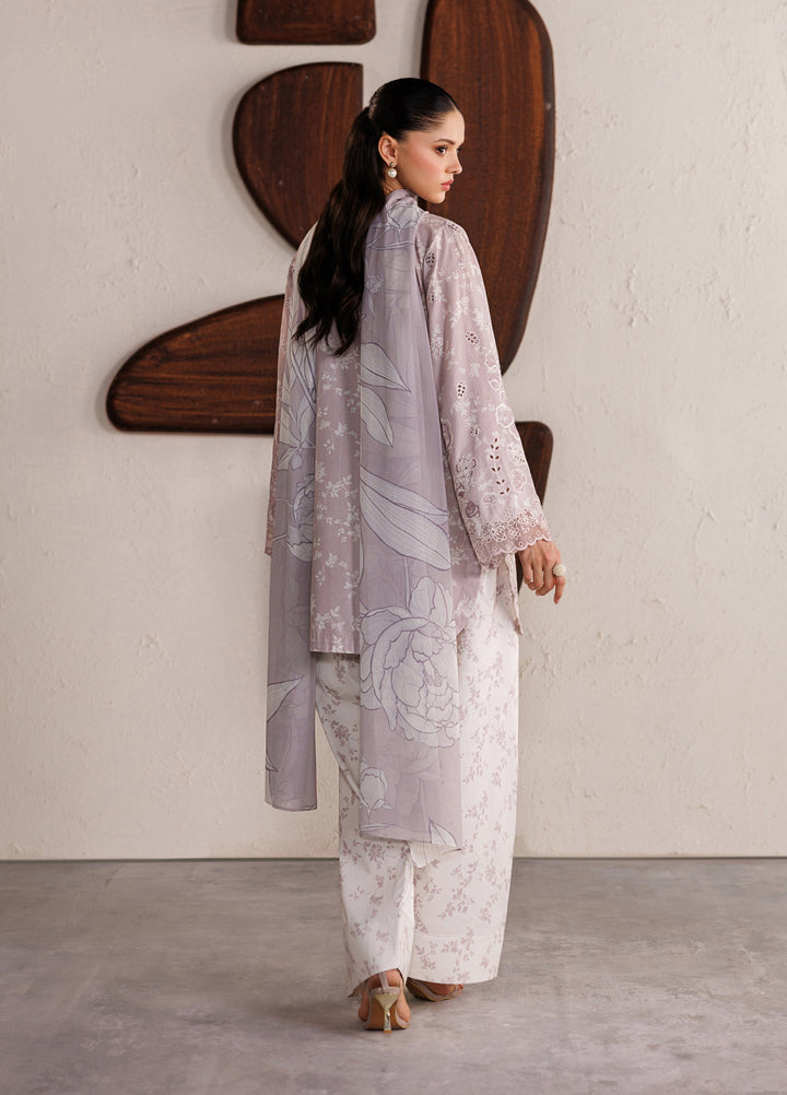 Iznik Unstitched Embroidered Lawn 3 Piece Suit IZ26ULF IBE-07 - Festive Collection