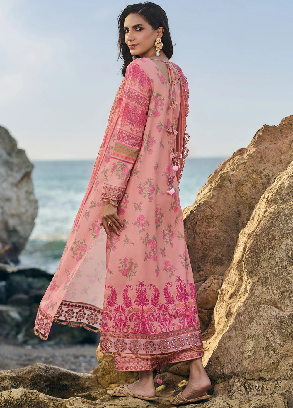 Swiss Miss by Charizma Unstitched Embroidered Swiss Voil 3 Piece Suit CHR26USM CSM6-06 - Summer Collection