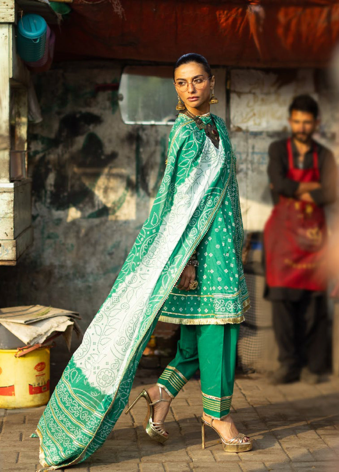 The Chunri by Gul Ahmed Unstitched Printed Lawn 3 Piece Suit GA26UTCL CL-62134 A - Summer Collection