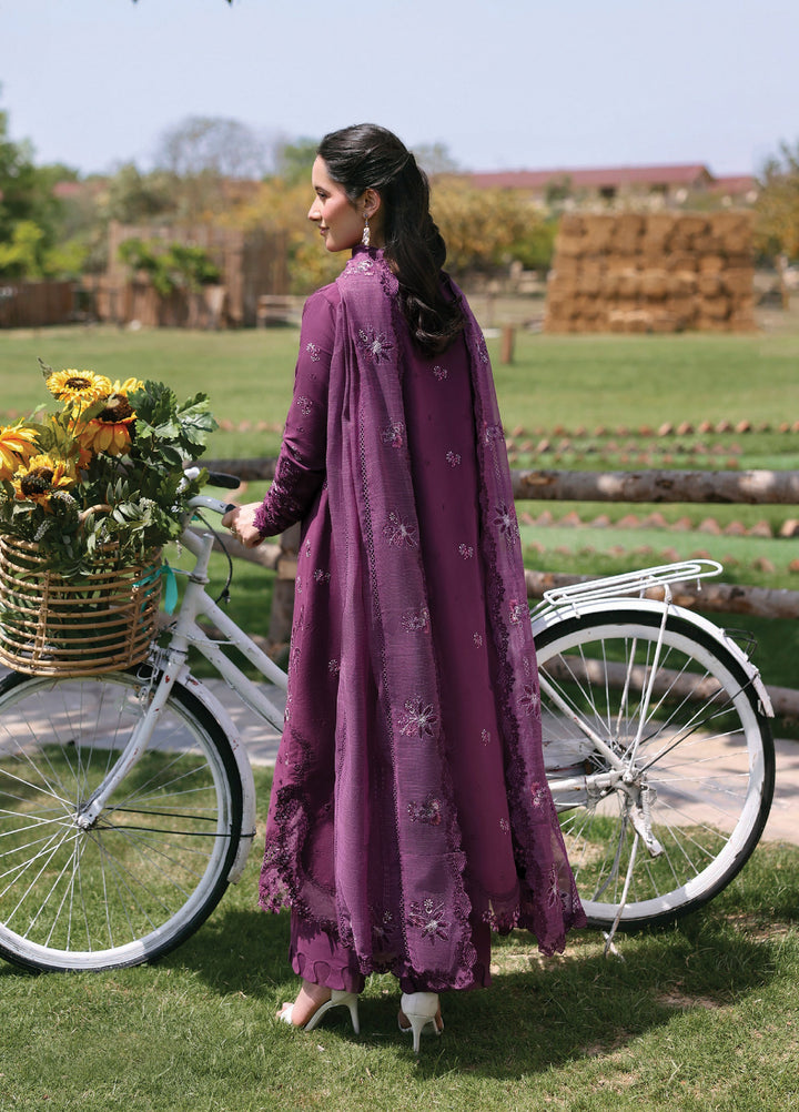 Summer Soiree by Zarposh Unstitched Embroidered Lawn 3 Piece Suit ZR26ULS Orien - Festive Collection