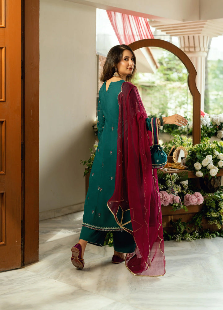 Omal by Komal Baat Paaki Women Dobby 3 Piece Pret Suit Mahrukh - Festive Collection