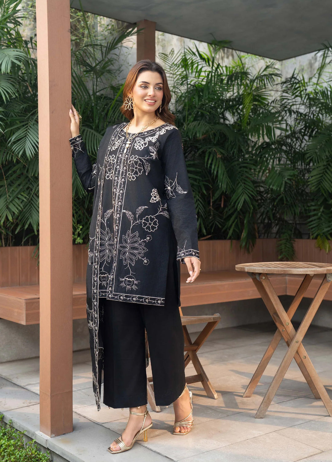 Solid Story by Panache Pret Solids Lawn 3 Piece Rhea