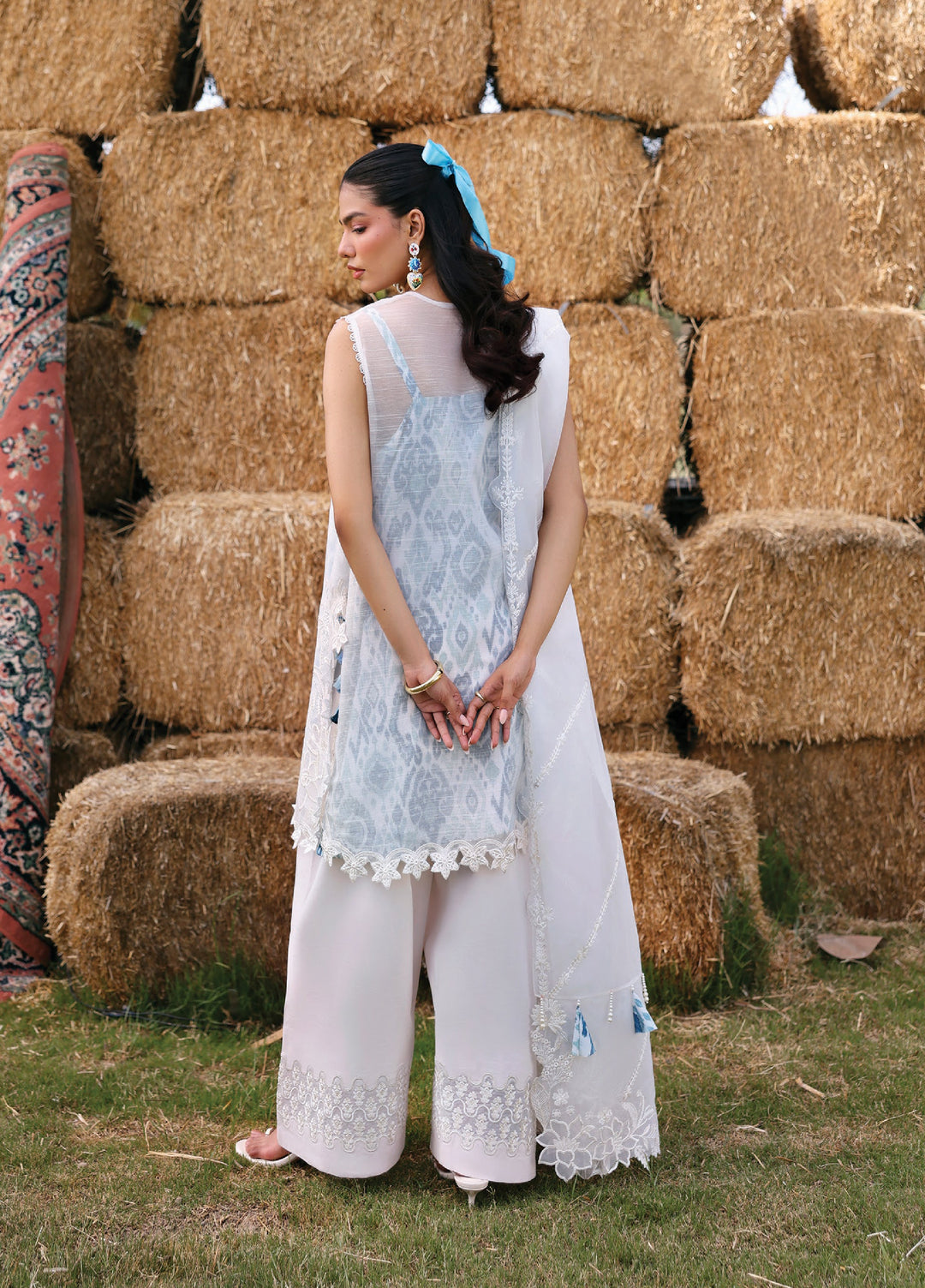 Summer Soiree by Zarposh Unstitched Embroidered Lawn 3 Piece Suit ZR26ULS Vione - Festive Collection