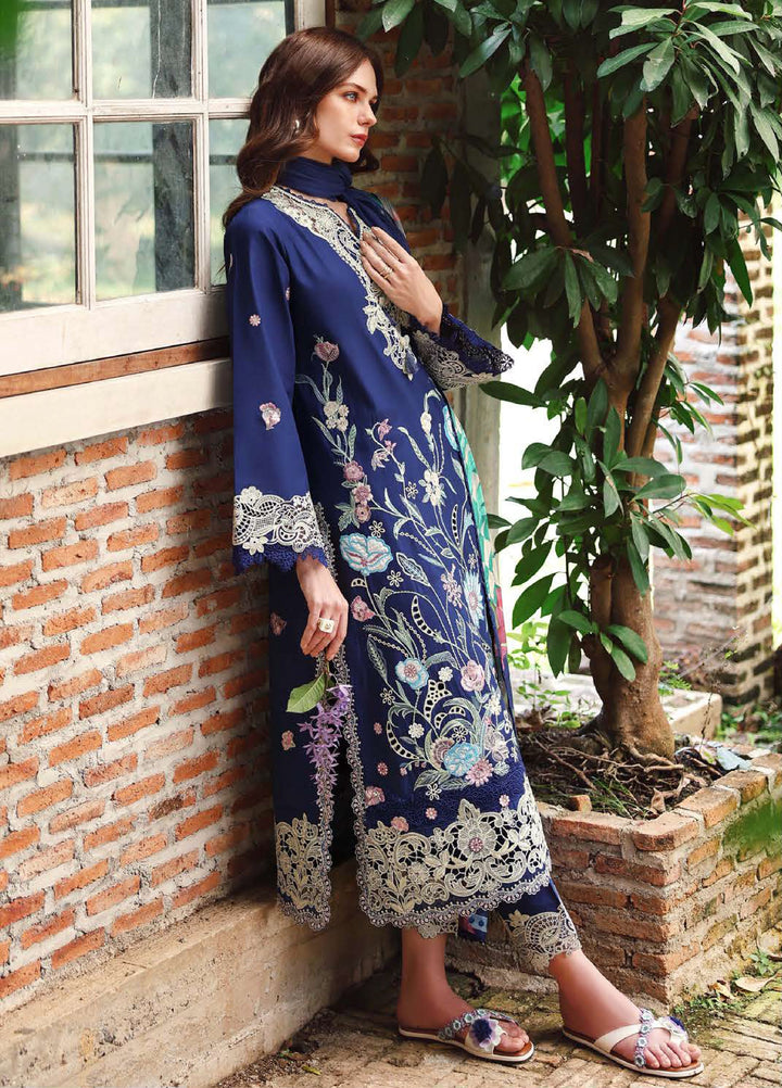 The Secret Garden by Mushq Unstitched Embroidered Lawn 3 Piece Suit MU26ULSG Sylphae HUNSS260201 - Festive Collection