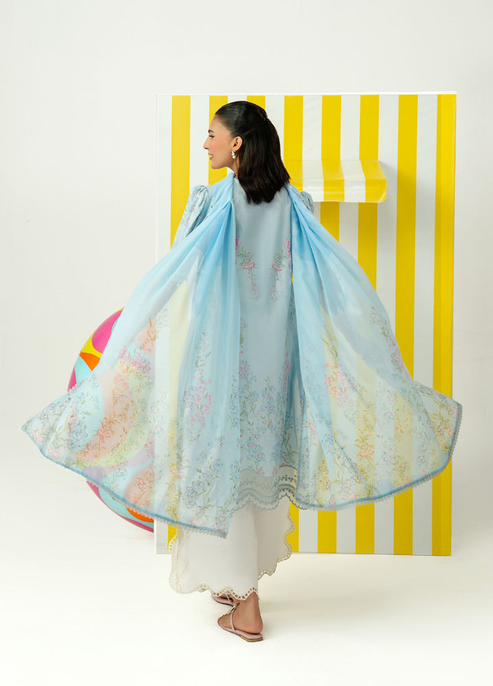 Sundaze by Zarposh Unstitched Embroidered Lawn 3 Piece Suit ZR26USL MISTELLE - Festive Collection