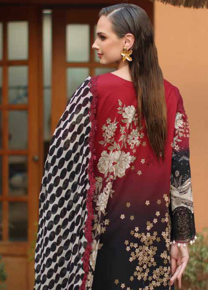 Aniiq by Charizma Unstitched Embroidered Lawn 3 Piece Suit CHR26UAL AN6-02 - Summer Collection