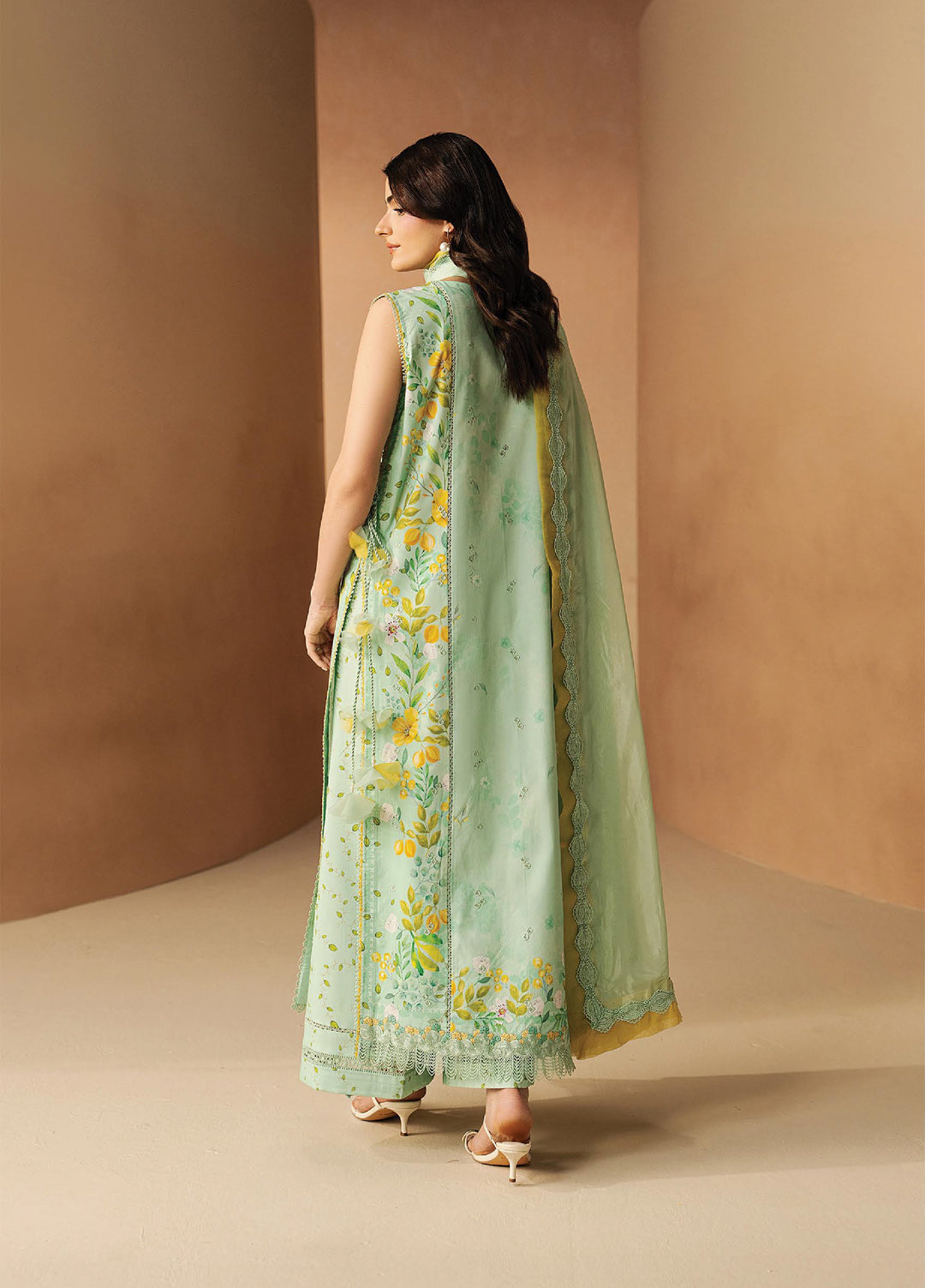 Haze A Prints by Afrozeh Unstitched Embroidered Lawn 3 Piece Suit AF26UAP Lumina FWU-114 - Summer Collection