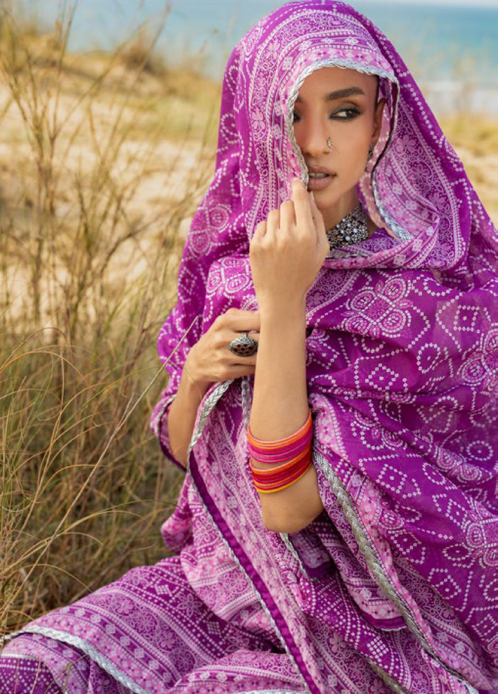 The Chunri by Gul Ahmed Unstitched Printed Lawn 3 Piece Suit GA26UTCL CL-62026 A - Summer Collection