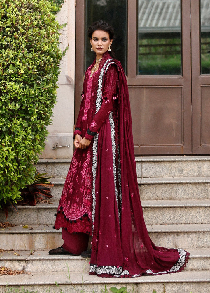 Lilas by Republic WomensWear Unstitched Embroidered Lawn 3 Piece Suit RW26ULL D-1A - Eid Collection