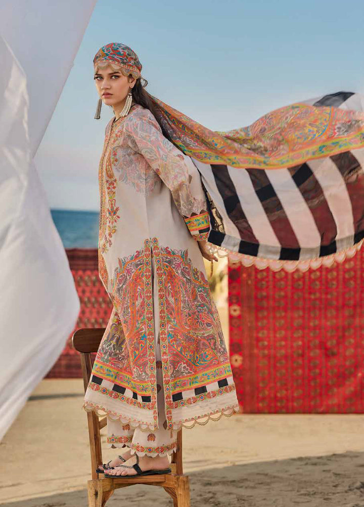 Swiss Miss by Charizma Unstitched Embroidered Swiss Voil 3 Piece Suit CHR26USM CSM6-02 - Summer Collection