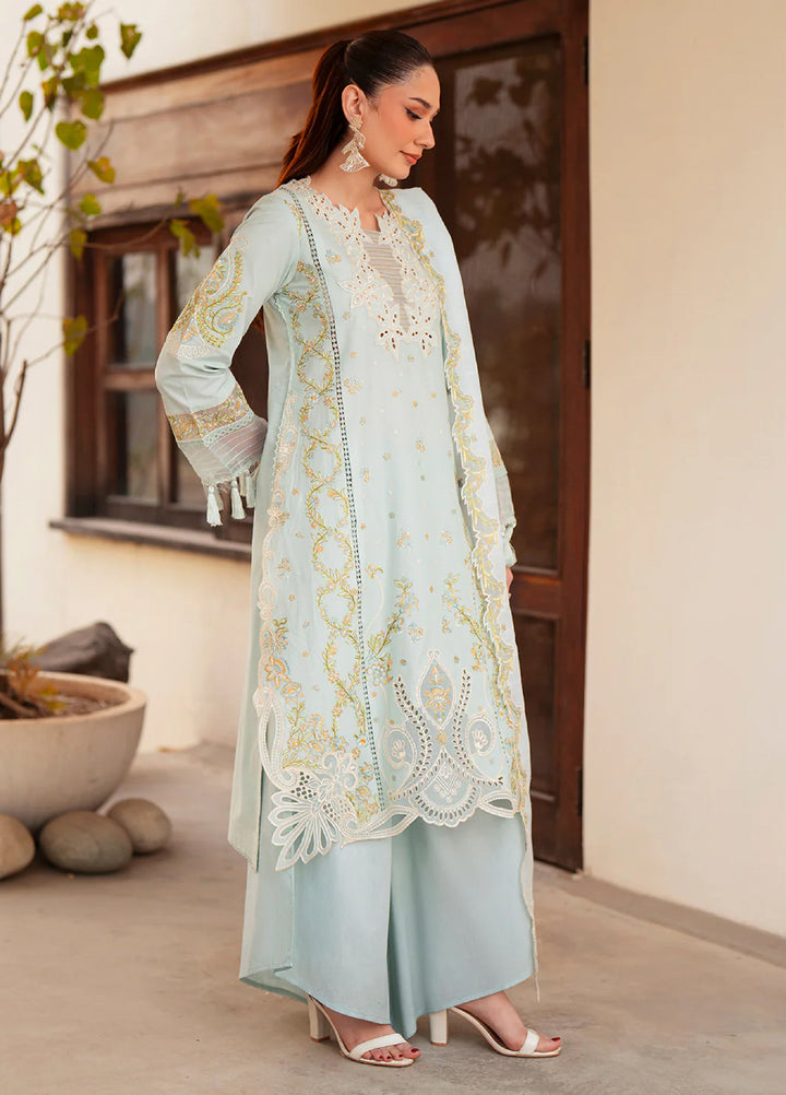 Angan by Mahnur Unstitched Embroidered Lawn 3 Piece Suit MN26UAL AAN-013 - Summer Collection