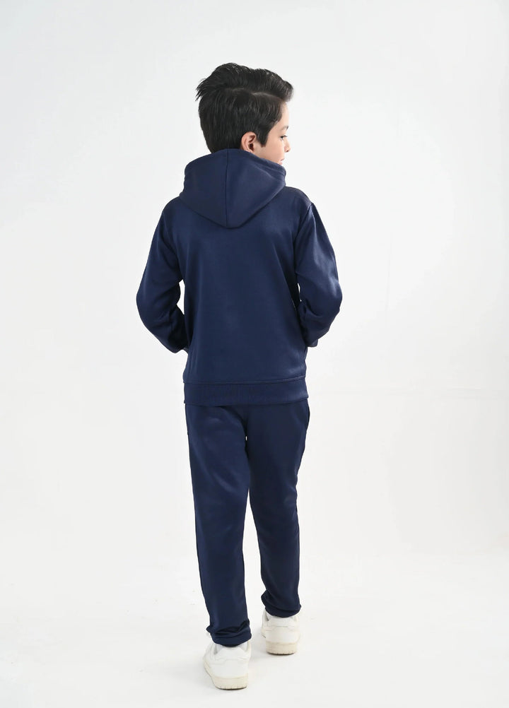 IQ Exclusive Kids Track Suit Fleece 2 PieceSapphire Zipper Tracksuit-Unisex Kids - Winter Collection