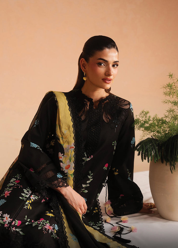 Haze A Prints by Afrozeh Unstitched Embroidered Lawn 3 Piece Suit AF26UAP Evania Rust FWU-101 - Summer Collection