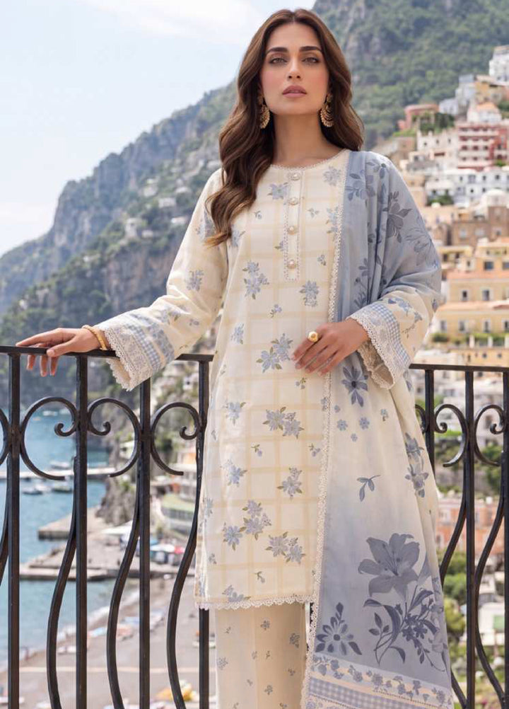 Coco Cords by Al Zohaib Unstitched Printed Lawn 3 Piece Suit AZ26UCL-4 - Casual Collection