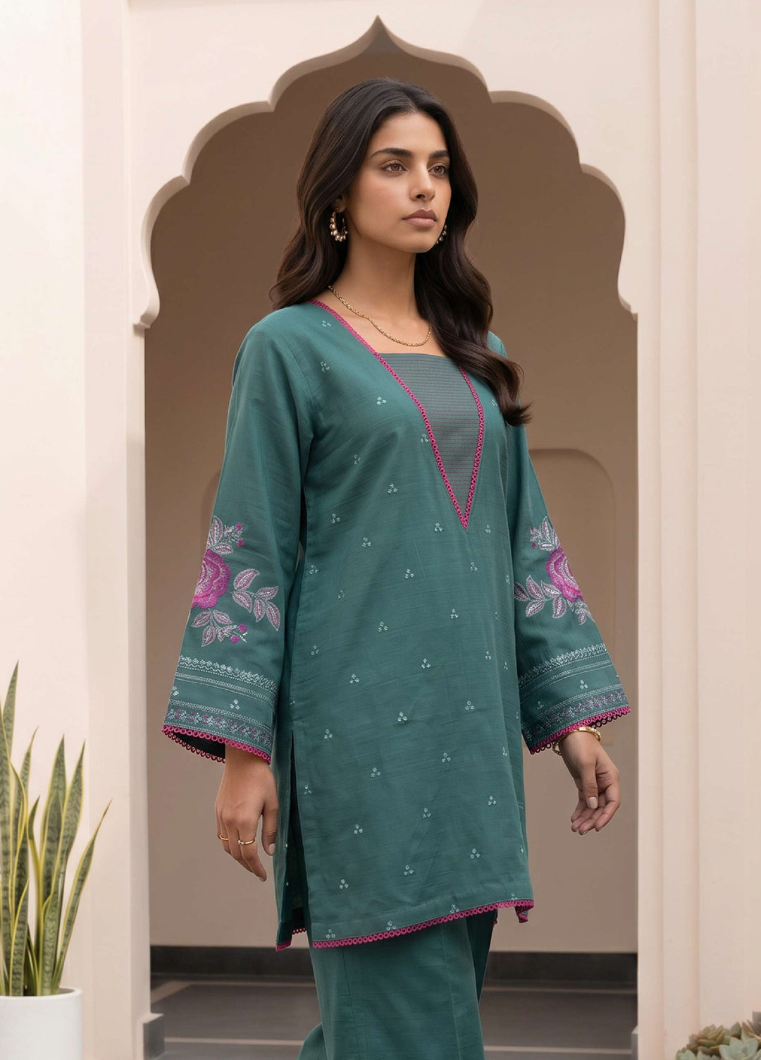 Zellbury Unstitched Embroidered Lawn 2 Piece Suit ZB26UC WUS26E21213 - Casual Collection
