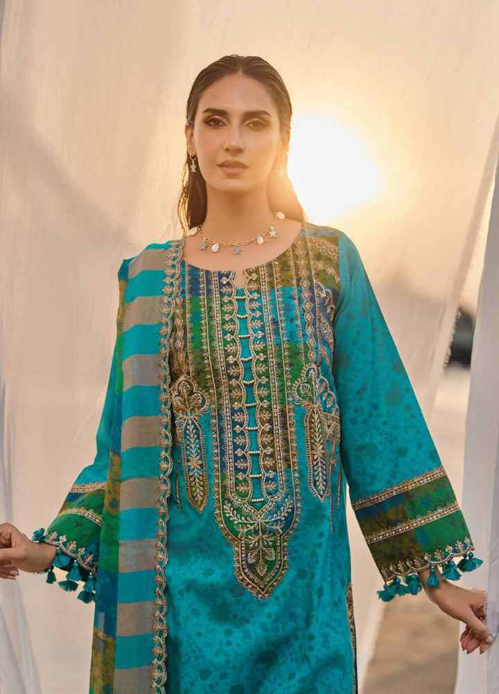 Swiss Miss by Charizma Unstitched Embroidered Swiss Voil 3 Piece Suit CHR26USM CSM6-05 - Summer Collection