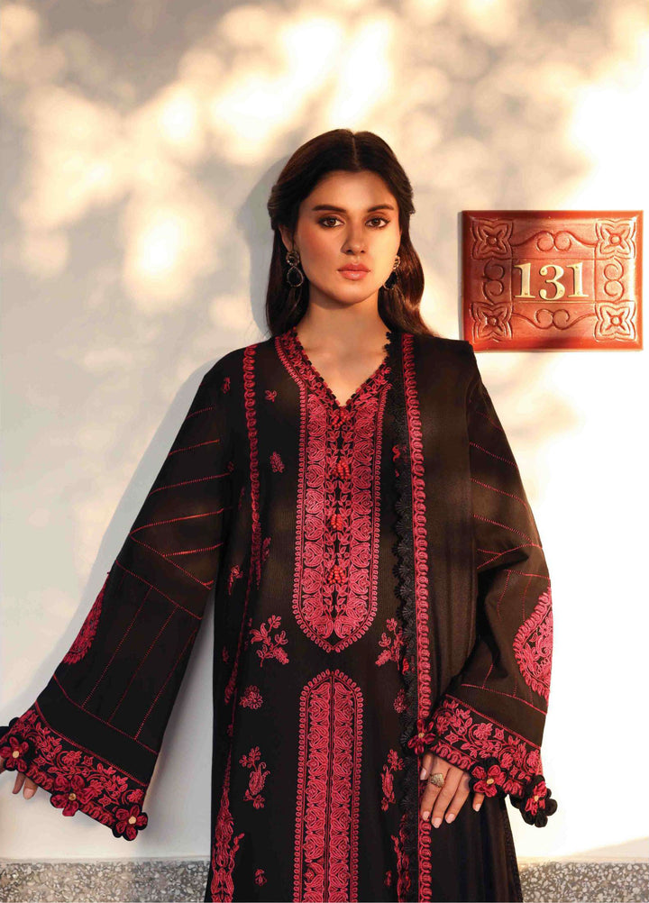 Amaris by Republic Womenswear Unstitched Luxury Shawl Khaddar Embroidered Suits 3 Piece RW25AS D-5 - Winter Collection