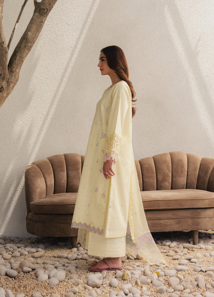 Eclat Premium by Seran Unstitched Embroidered Lawn 3 Piece Suit SN26ULE Lumea D-05 - Summer Collection