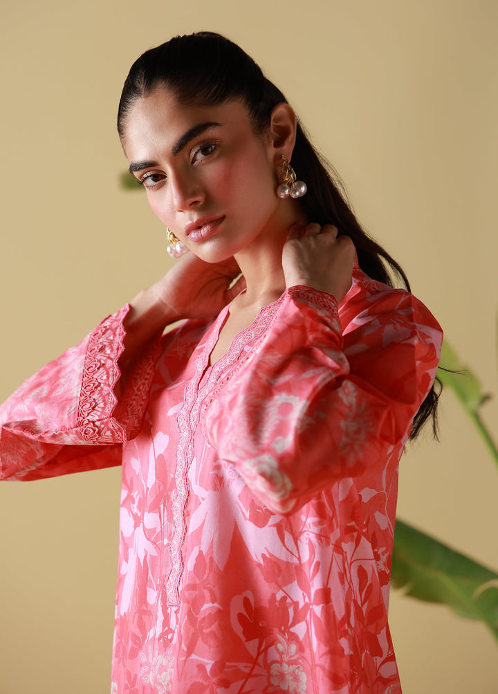 Sahar Unstitched Printed Cambric 2 Piece Suit SS1-26-28 Rose Garden - Summer Collection