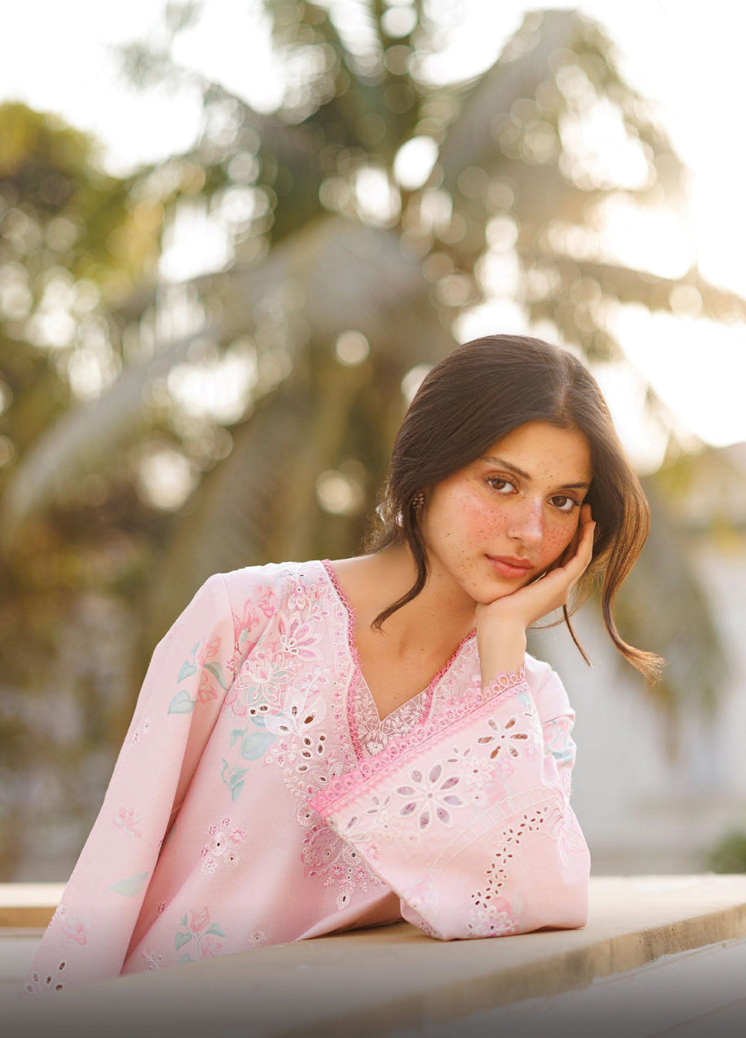 Summer Together by Afrozeh Unstitched Embroidered Lawn 3 Piece Suit AF26UST D-1 AMOURA - Festive Collection