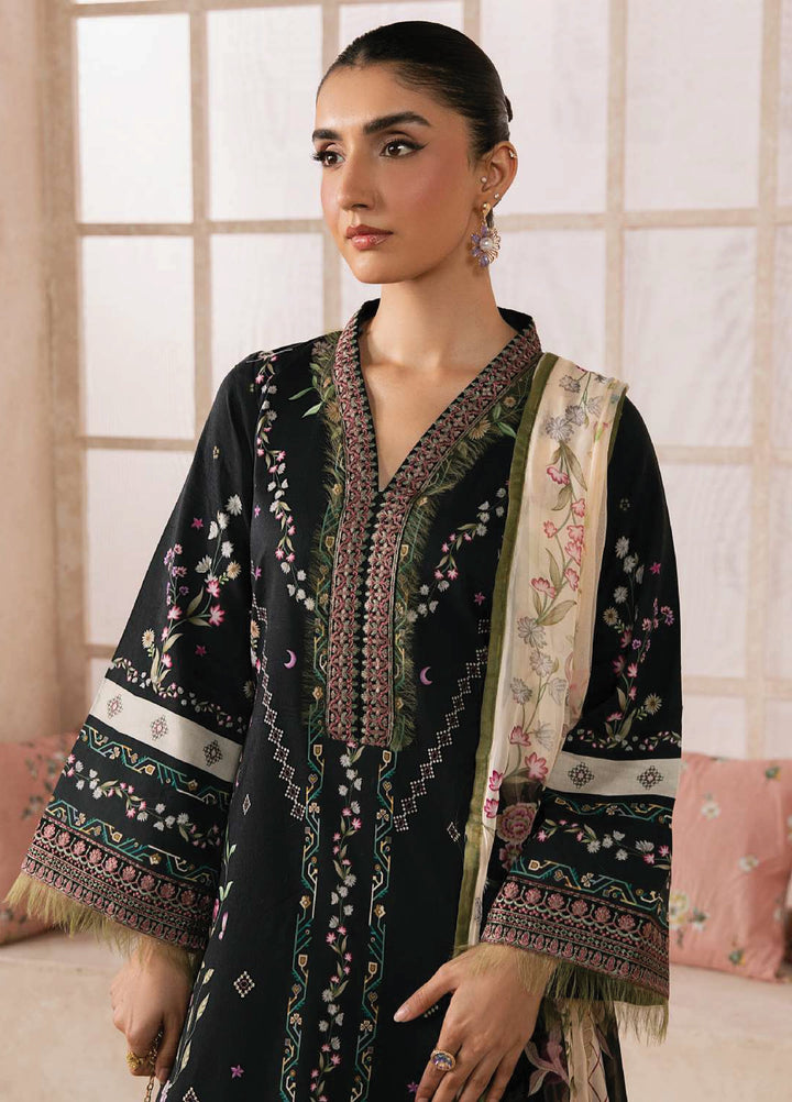 Gulaal Unstitched Embroidered Lawn 3 Piece Suit GL26ULF Elina D-5 - Festive Collection