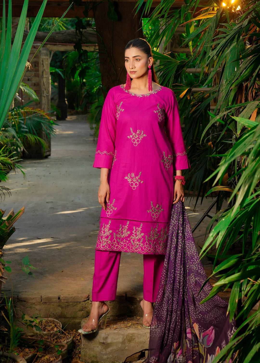 Daily Luxe by Huma Gul Unstitched Printed Lawn 3 Piece Suit MISHAHG-1105 - Casual Collection