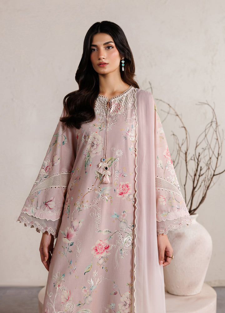 Iznik Unstitched Embroidered Lawn 3 Piece Suit IZ26ULF IBE-12 - Festive Collection