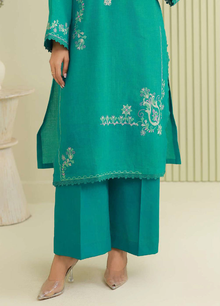 Zellbury Unstitched Embroidered Lawn 2 Piece Suit ZB26UVIII WUS26E21214 - Casual Collection