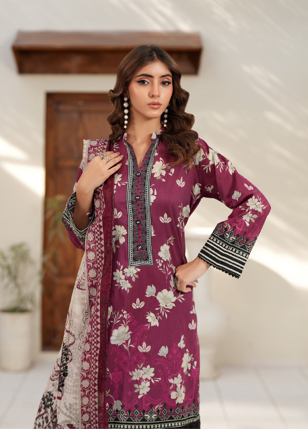 Salina by Regalia Textile Unstitched Printed Lawn 3 Piece Suit RG26DPS D-2 - Summer Collection