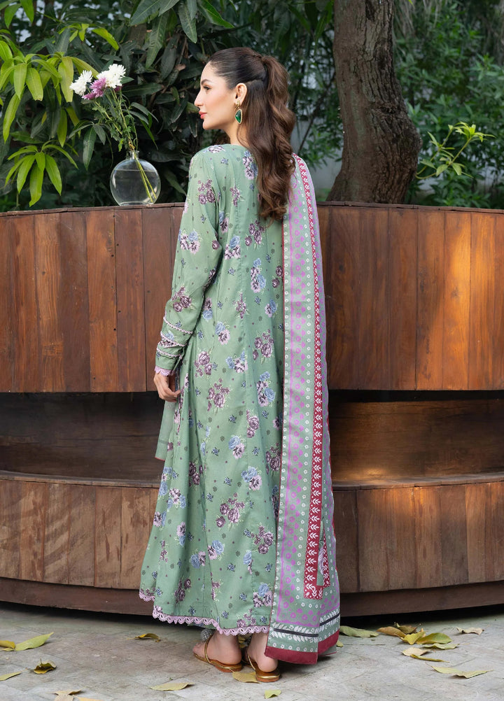 Mah e Noor Intermix by Panache 3 Piece Khaddar Pistachio Bloom - Winter Collection