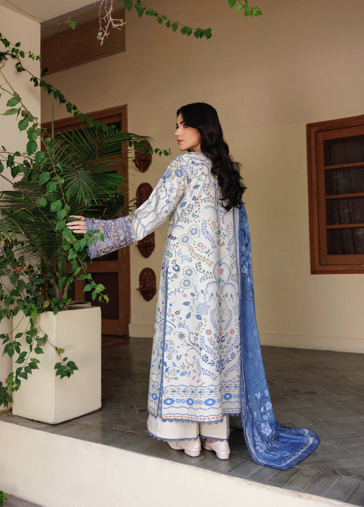 Zync by Florent Whispers Unstitched Embroidered Modal 3 Piece FL25WW FL-8A - Winter Collection