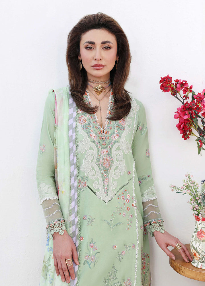 Floral Reverie by Roheenaz Unstitched Embroidered Lawn 3 Piece Suit RN26UFRL DAYDREAM - Festive Collection