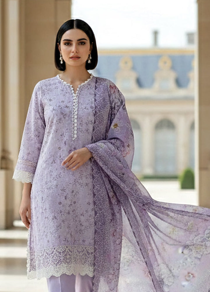 Komal Lawn by Lakhany Unstitched Embroidered Lawn 3 Piece Suit LSM26UK LG-MM-0921 - Summer Collection