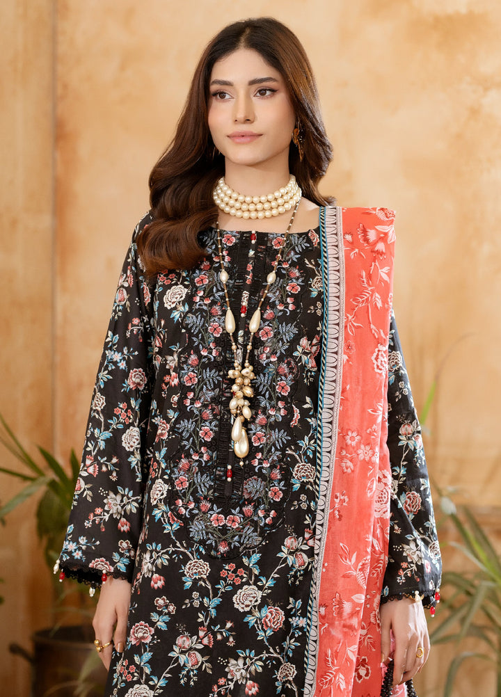 Salina by Regalia Textiles Unstitched Embroidered Lawn 3 Piece Suit RG26USVII D-7 - Summer Collection