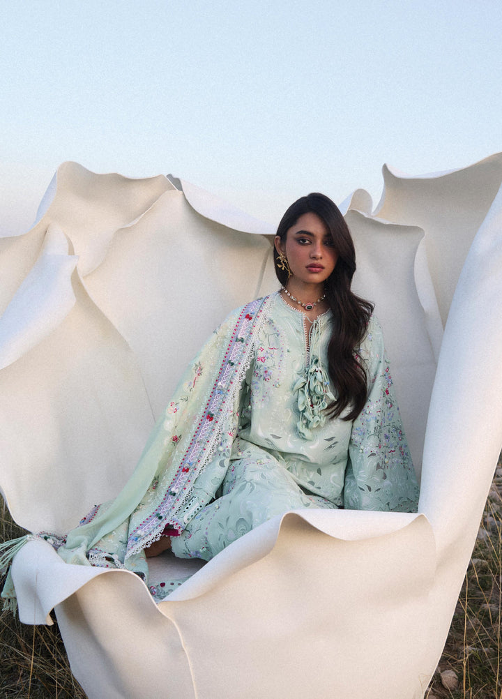 Suffuse Unstitched Embroidered Lawn 3 Piece Suit SSY26ULE Seroli - Eid Collection