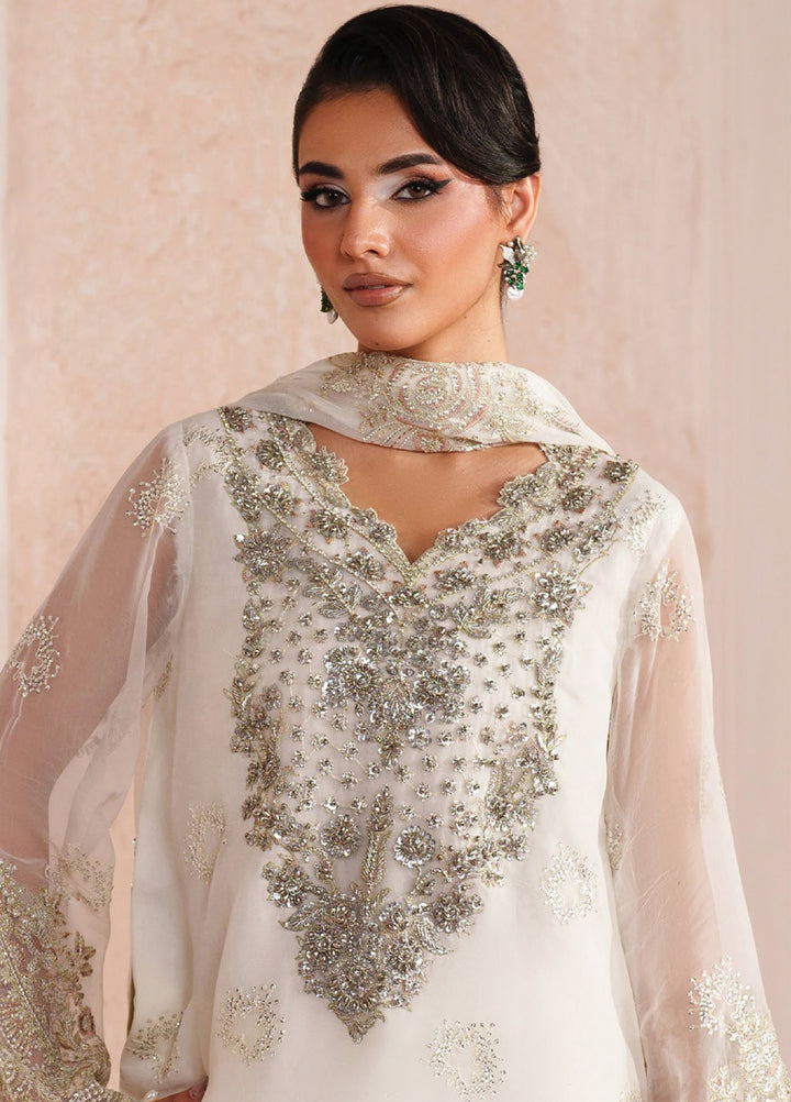 Aymal by Alizeh Fashion Unstitched Embroidered Chiffon 3 Piece Suit AFB26UA D-05 Zeba - Festive Collection