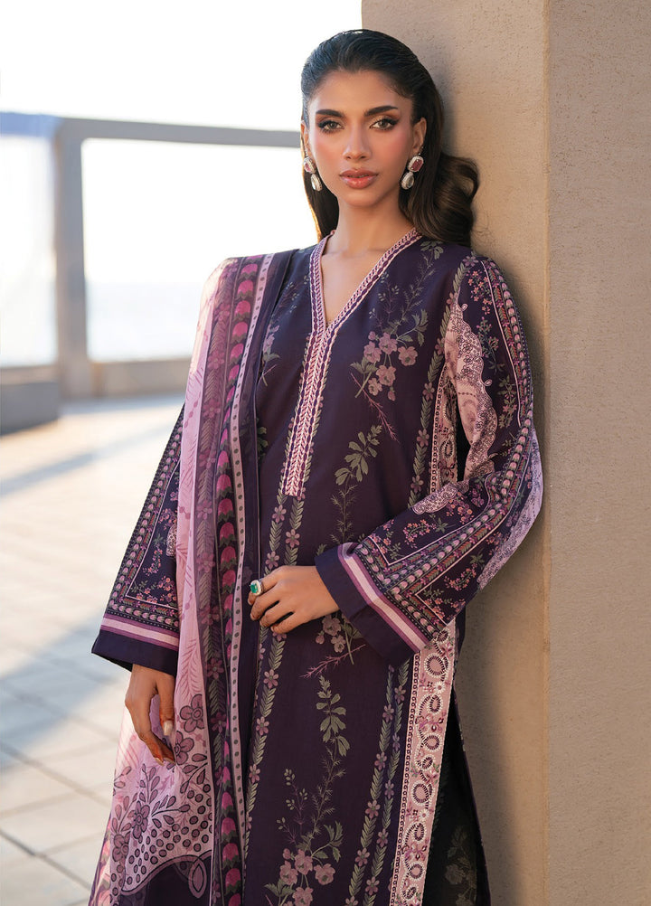 Namah by Xenia Formals Unstitched Embroidered Lawn 3 Piece Suit XF26ULN 06 - DELDAR - Festive Collection