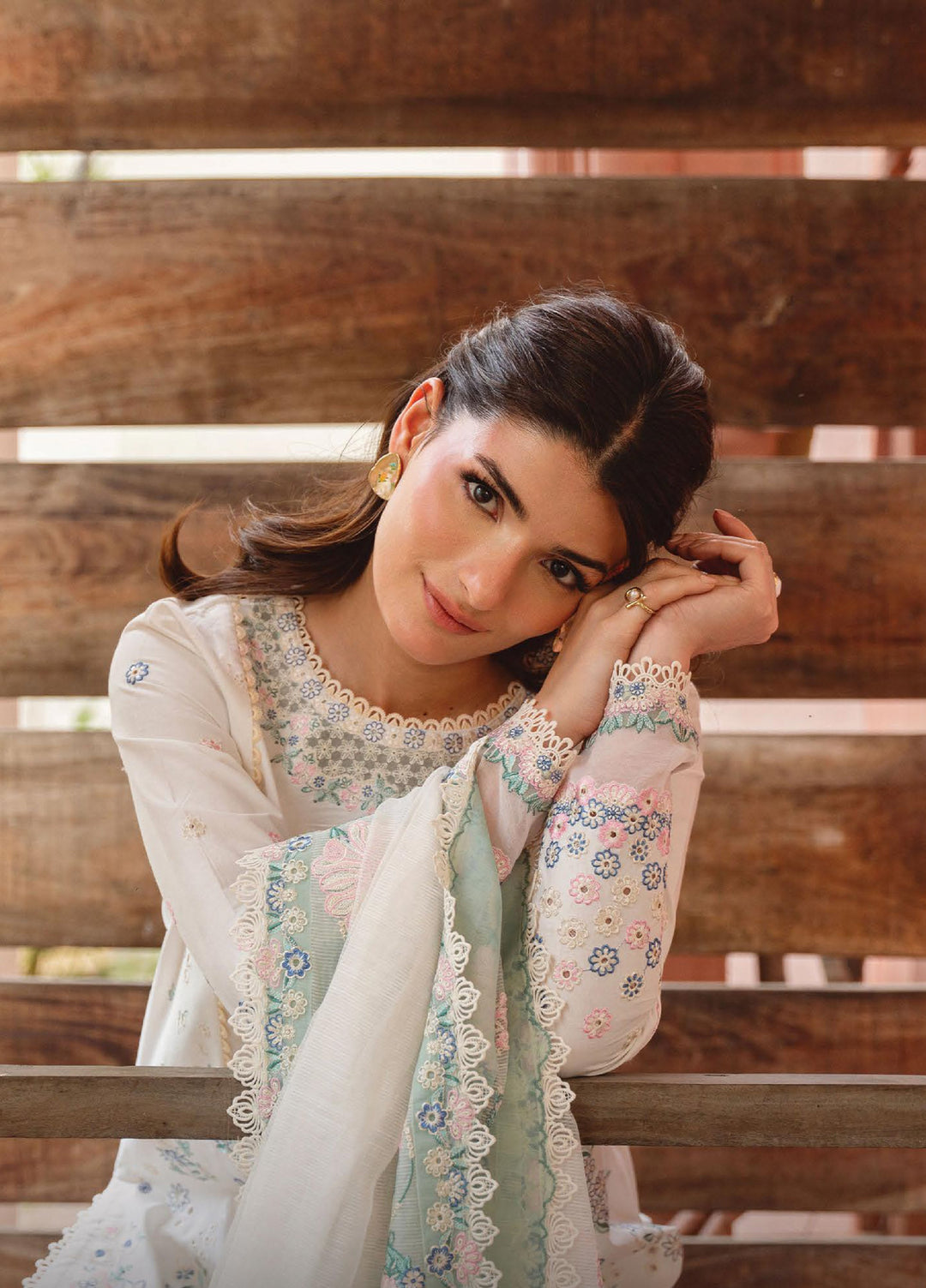 Whisper by Ayzel Unstitched Embroidered Lawn 3 Piece Suit AAF26ULW Breeze ZWU-0138-3PO - Eid Collection