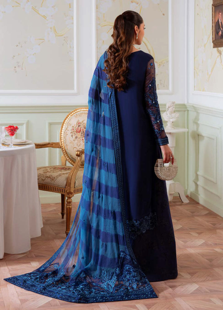 Elanora by Nureh Embroidered Unstitched Luxury Chiffon 3 Piece Suits NU25EC NEL-79 - Festive Collection