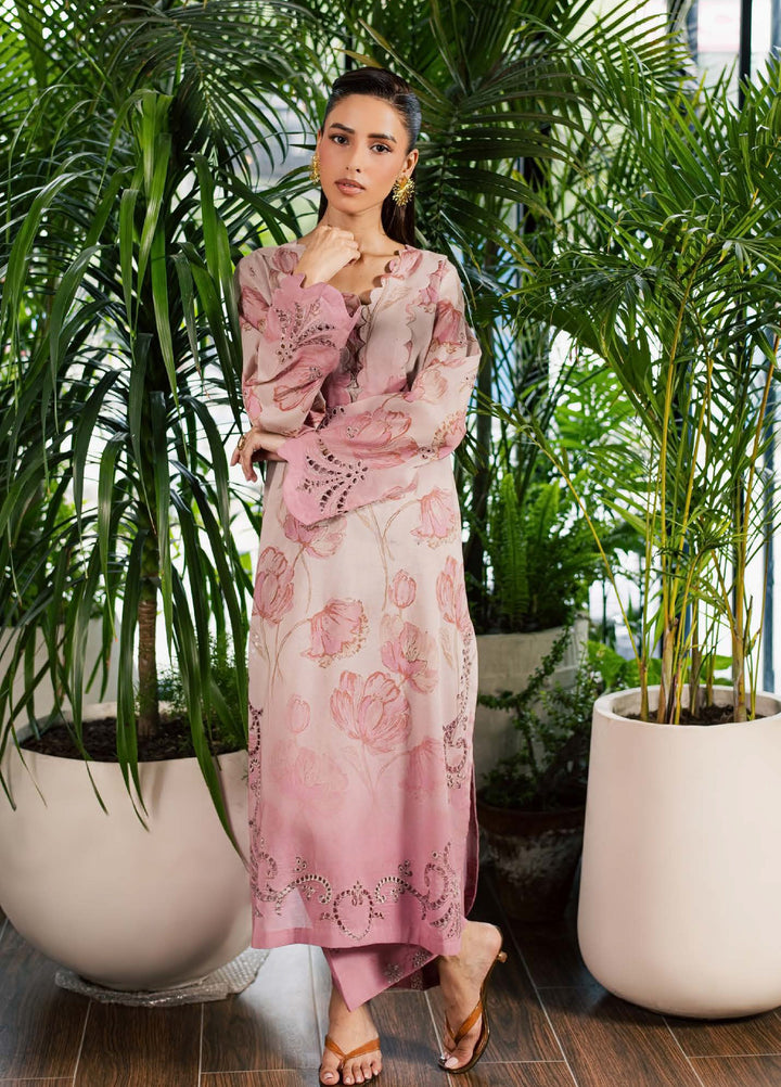 Ballerina by Nureh Unstitched Printed Chikankari Lawn 2 Piece Suit NU26UBCL NU2-215 - Casual Collection