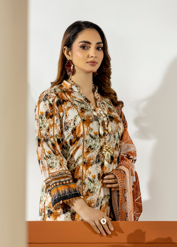 Salina by Regalia Textiles Unstitched Digital Printed Lawn 3 Piece Suit RG26SUVIII D-10 - Summer Collection