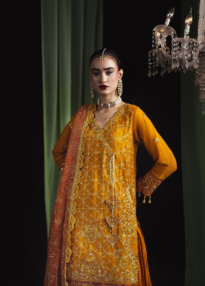 Sara Jahan Women RTW Embroidered Chiffon 3 Piece Suit SJ26RF SJ-1004 - Festive Collection