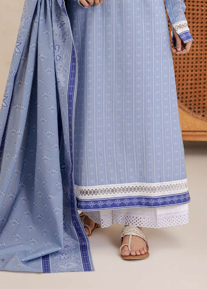 Zellbury Unstitched Printed Lawn 2 Piece Suit ZB26UVIII WUS26X20921 - Casual Collection