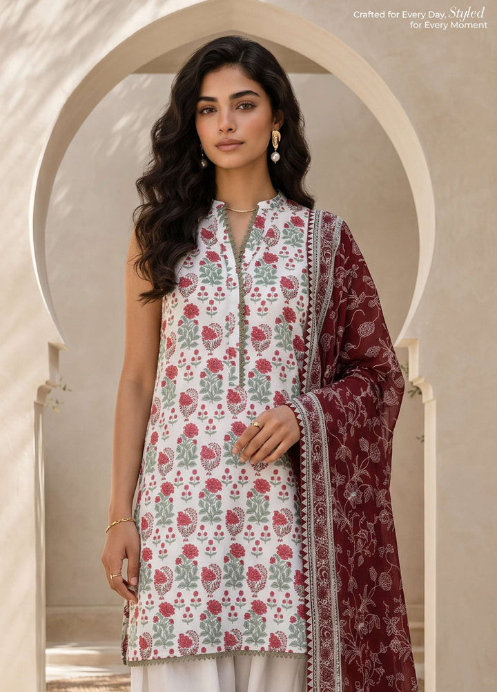 Zellbury Unstitched Printed Lawn 3 Piece Suit ZB26UCVII WUS26X30885 - Casual Collection