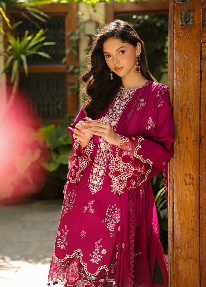 Shanaya by Mahnur Unstitched Embroidered Lawn 3 Piece Suit MN26USL SH-02 - Summer Collection